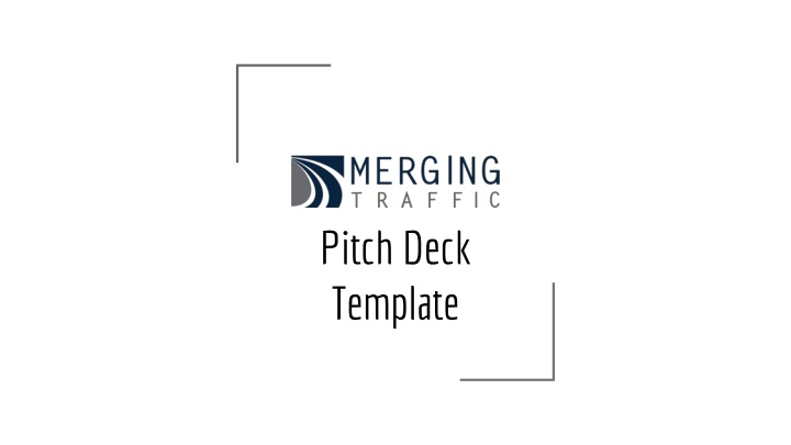 pitch deck template