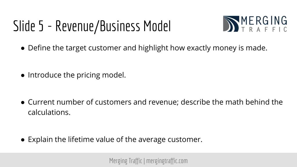 slide 5 revenue business model