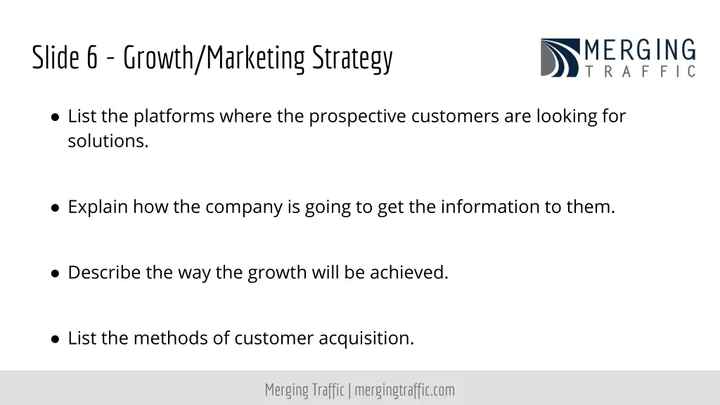 slide 6 growth marketing strategy