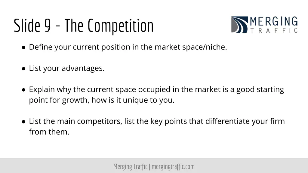 slide 9 the competition