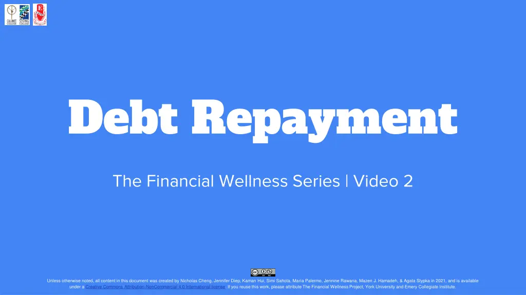 debt repayment