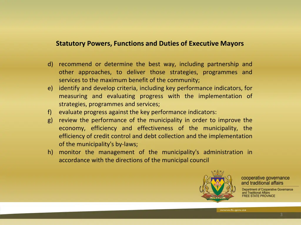 statutory powers functions and duties 1