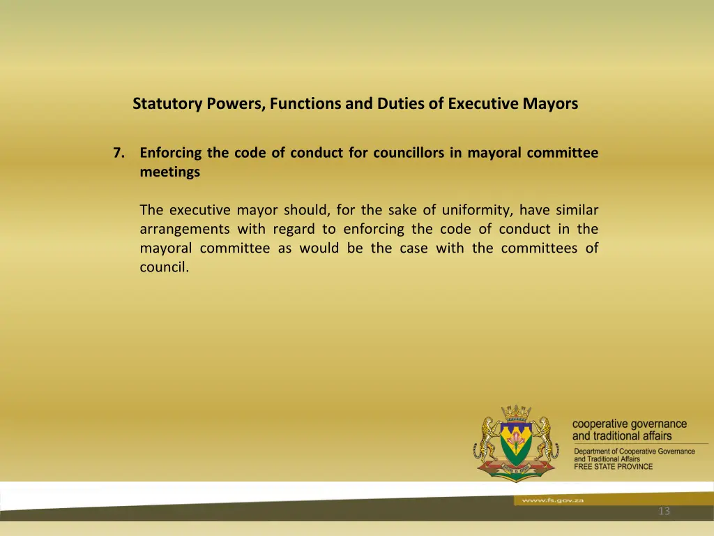 statutory powers functions and duties 11