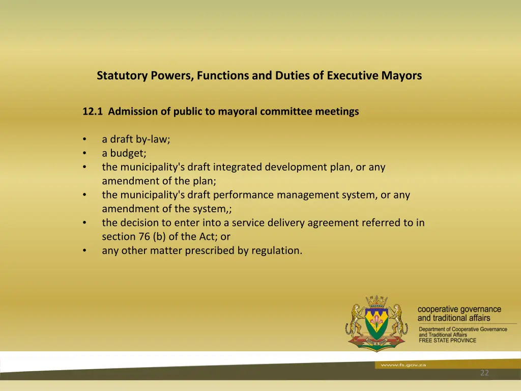 statutory powers functions and duties 20