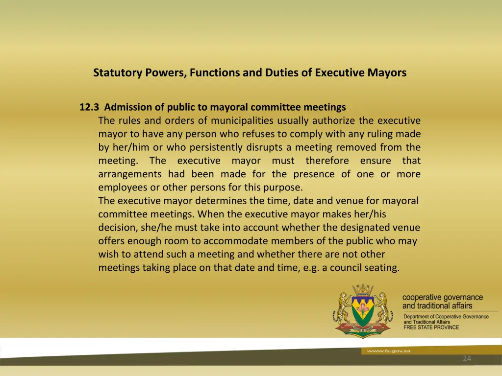 statutory powers functions and duties 22