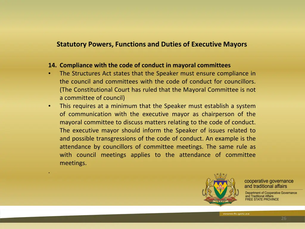 statutory powers functions and duties 24