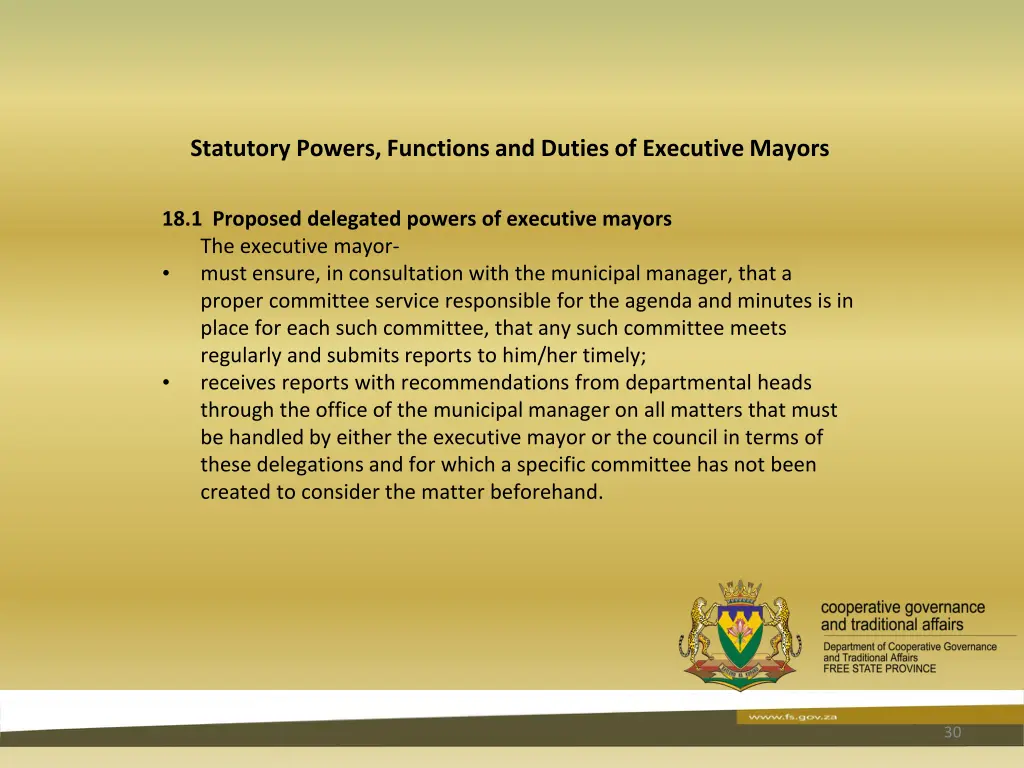 statutory powers functions and duties 28