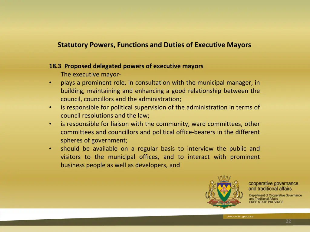 statutory powers functions and duties 30