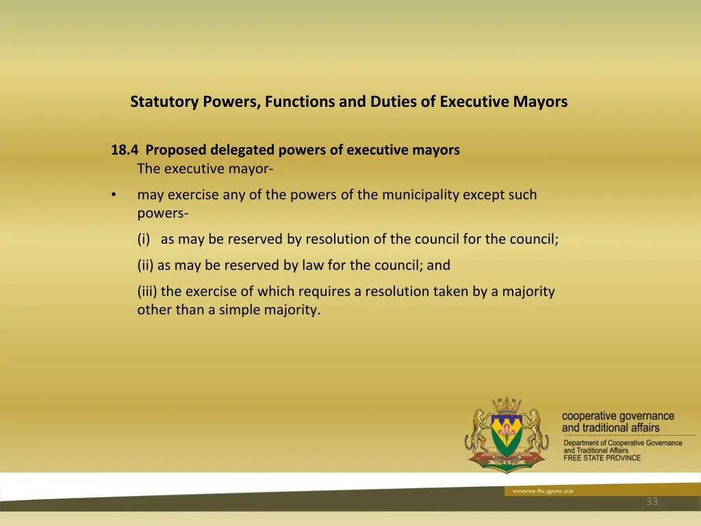 statutory powers functions and duties 31