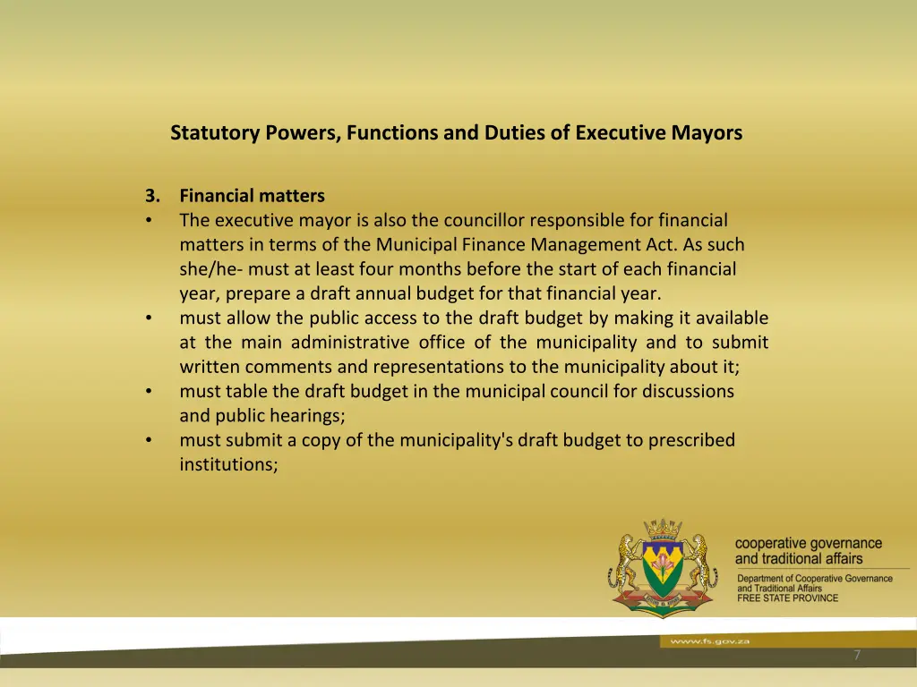 statutory powers functions and duties 5