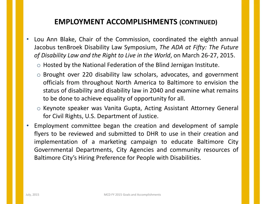 employment accomplishments continued 3