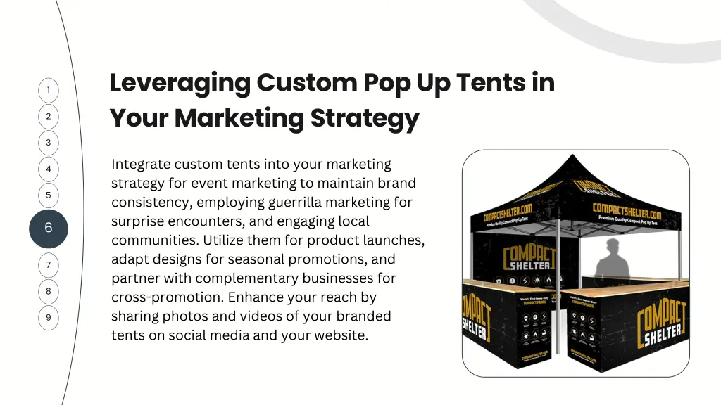 leveraging custom pop up tents in your marketing