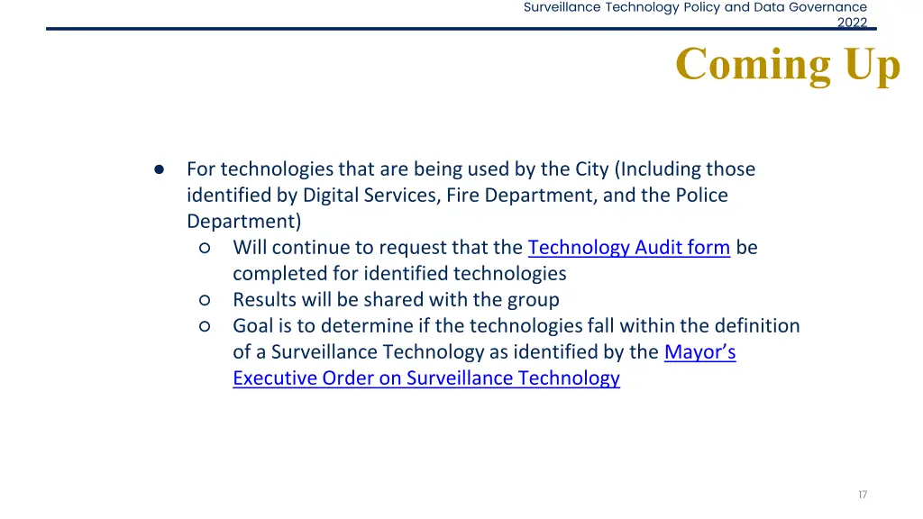 surveillance technology policy and data 2