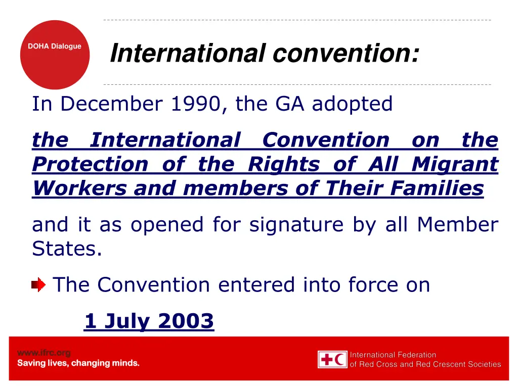 international convention