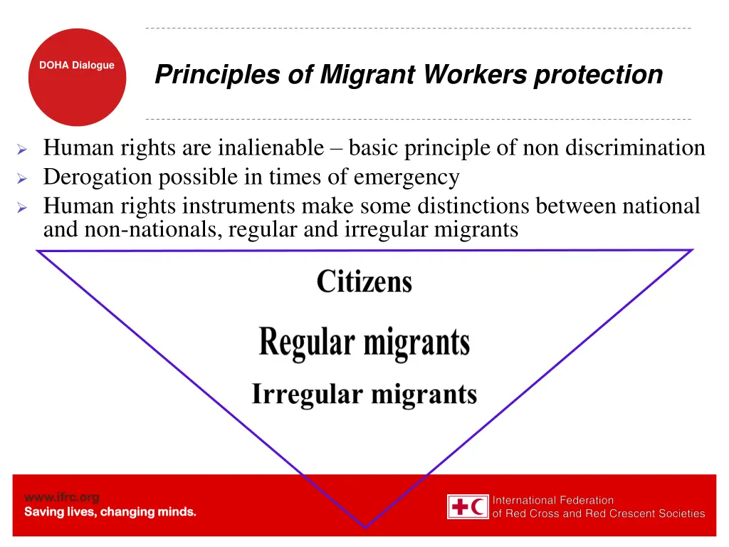 principles of migrant workers protection