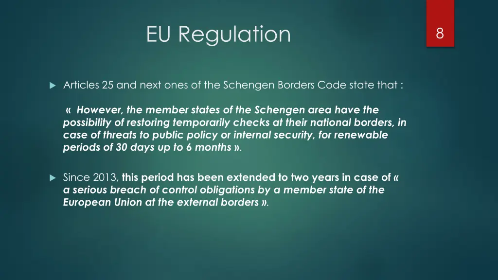 eu regulation