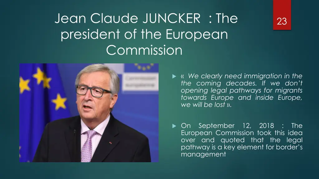 jean claude juncker the president of the european