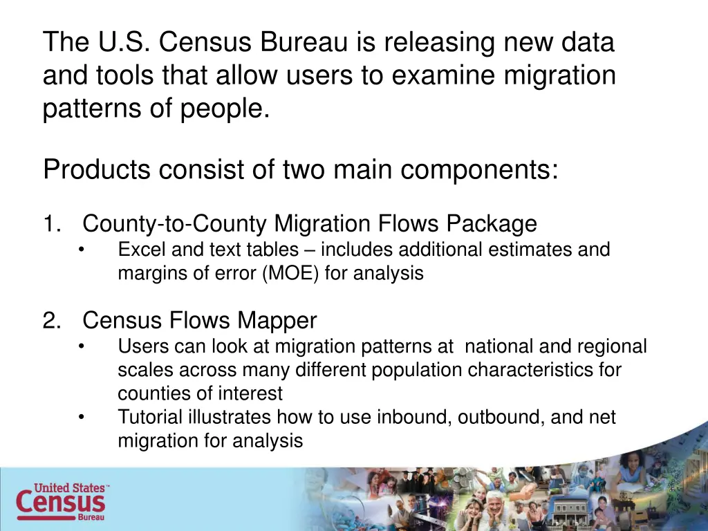 the u s census bureau is releasing new data