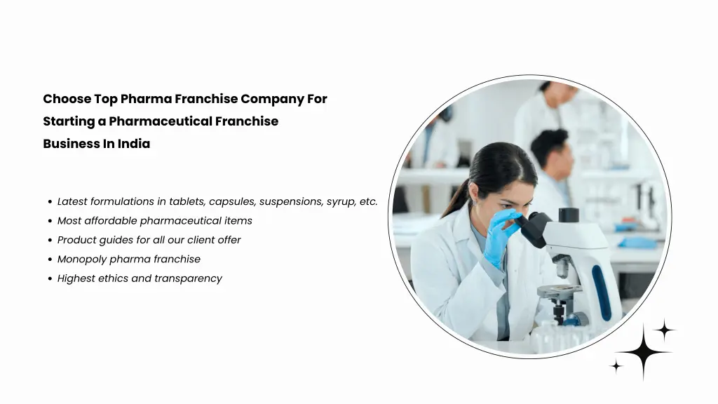 choose top pharma franchise company for starting