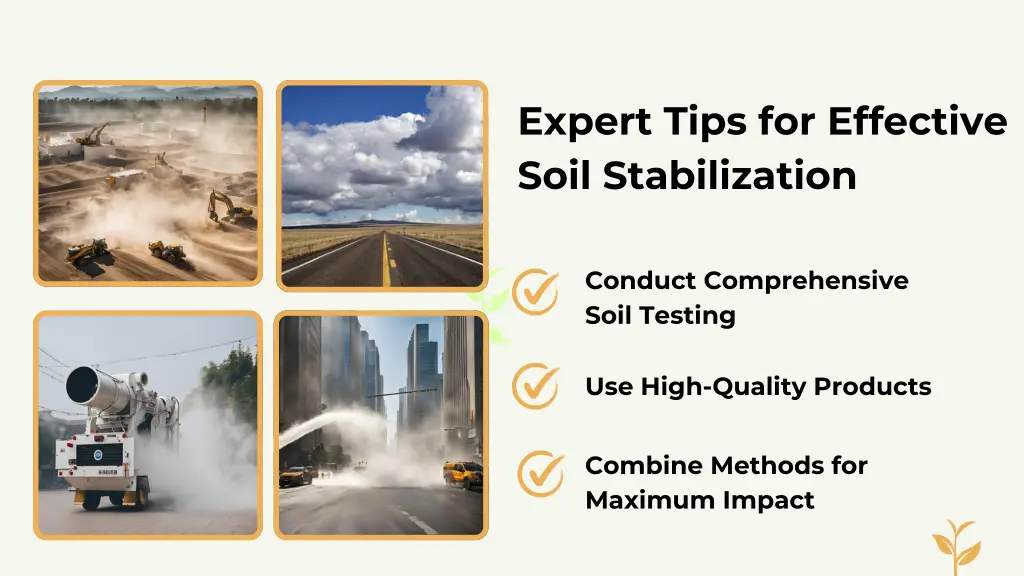 expert tips for effective soil stabilization