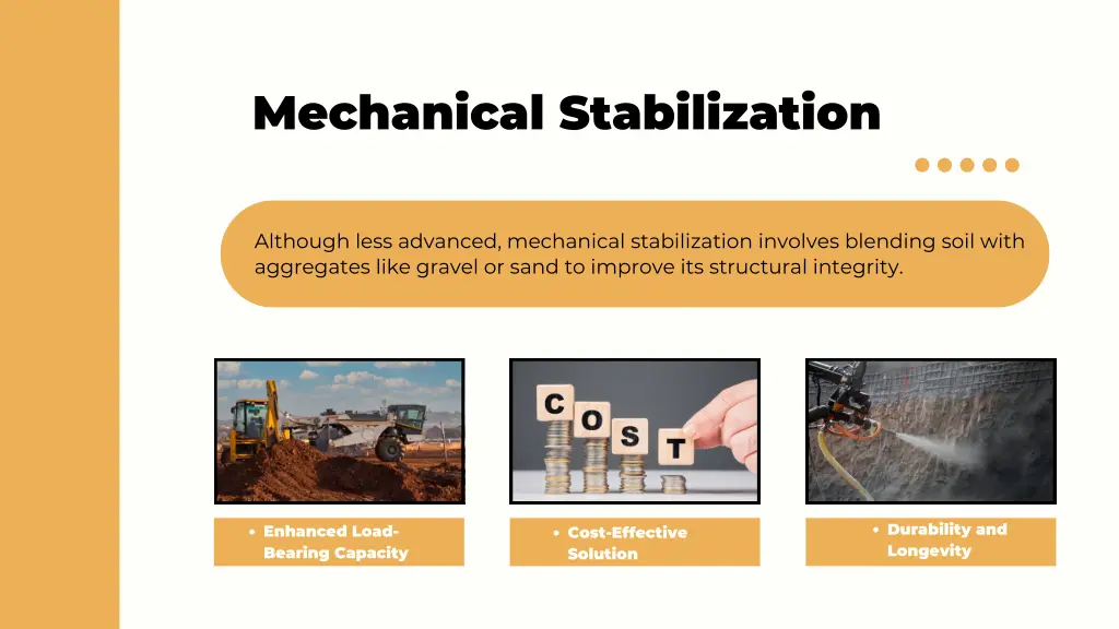 mechanical stabilization