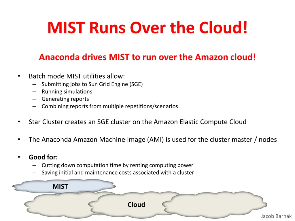 mist runs over the cloud