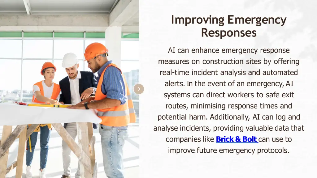 improving emergency responses