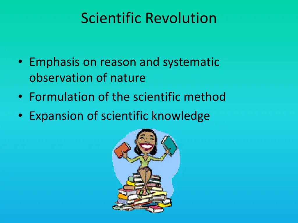 scientific revolution