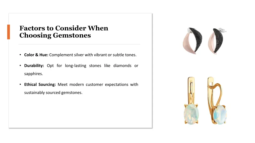 factors to consider when choosing gemstones