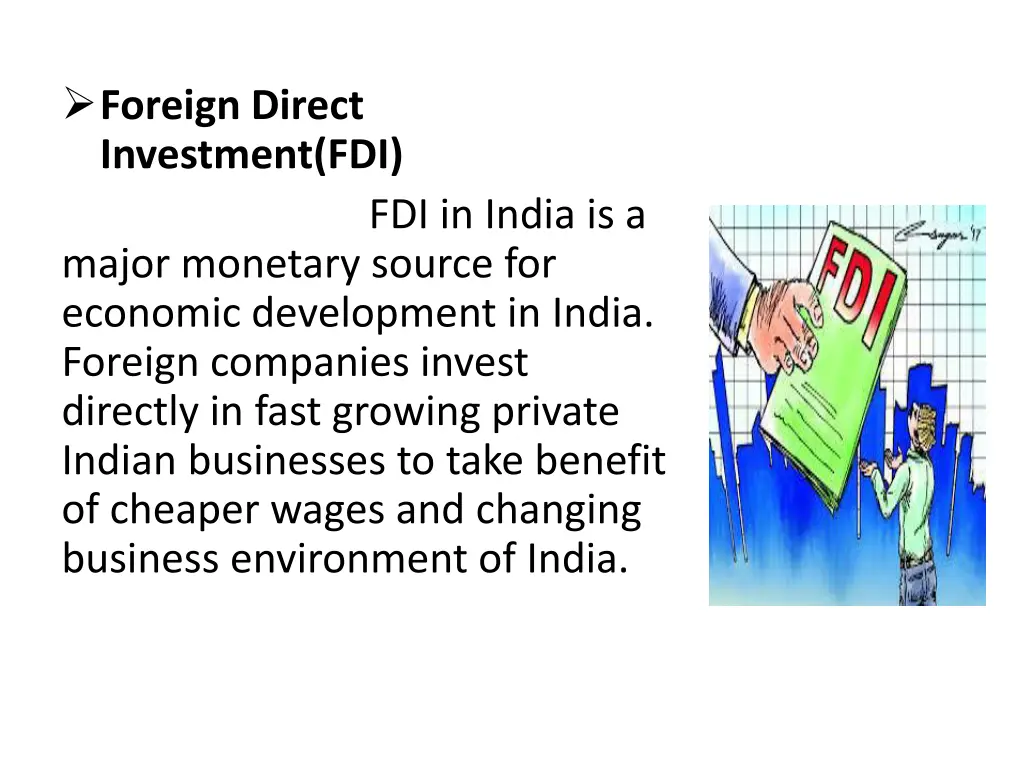 foreign direct investment fdi