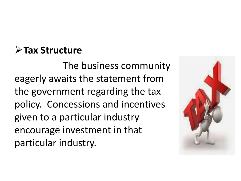 tax structure