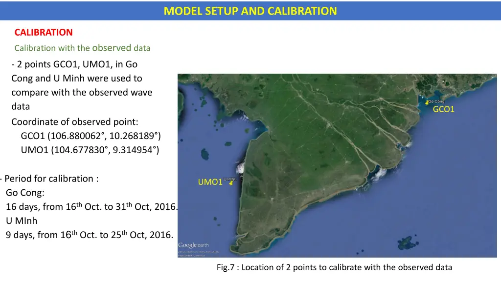 model setup and calibration 3