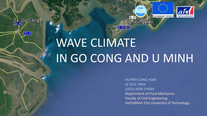 wave climate in go cong and u minh