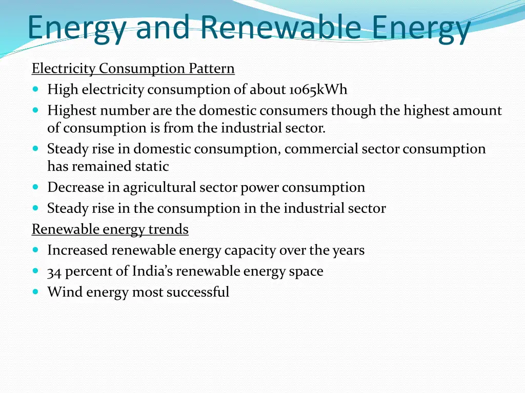 energy and renewable energy 1