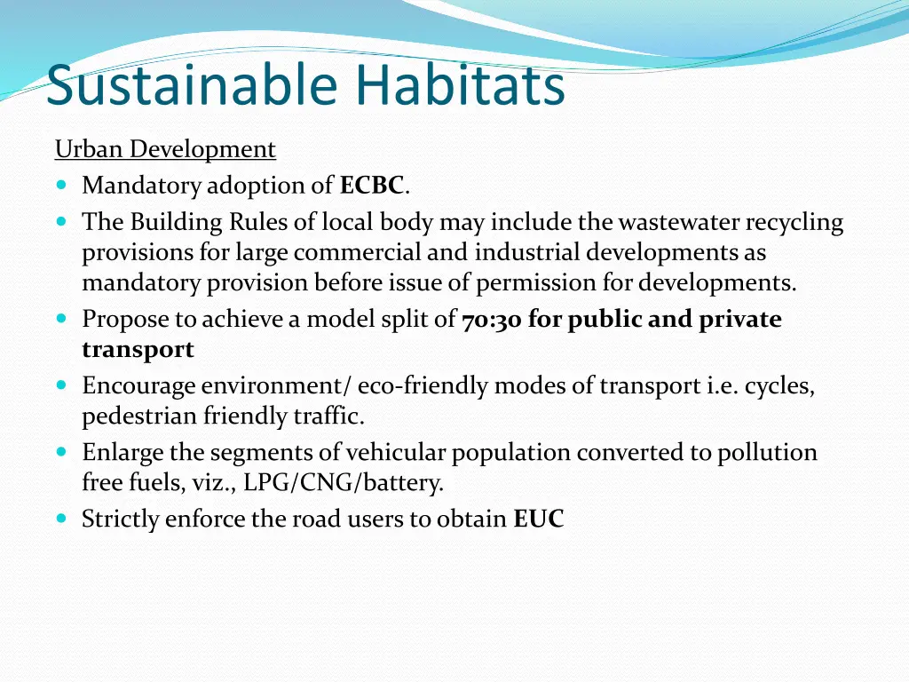 sustainable habitats 2