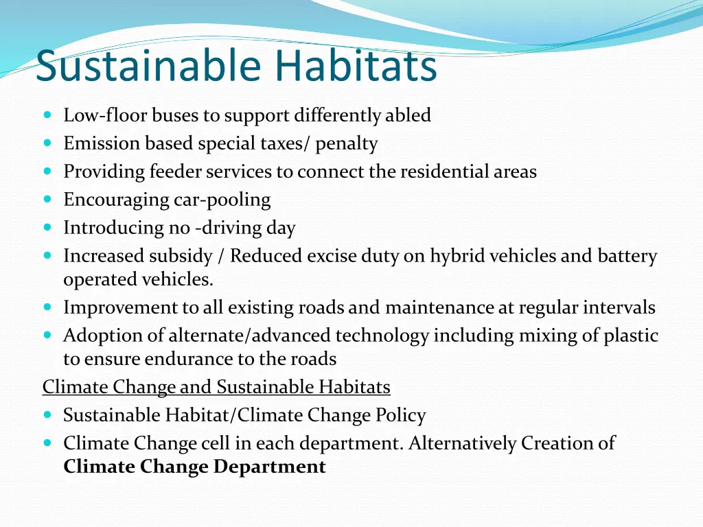 sustainable habitats 7
