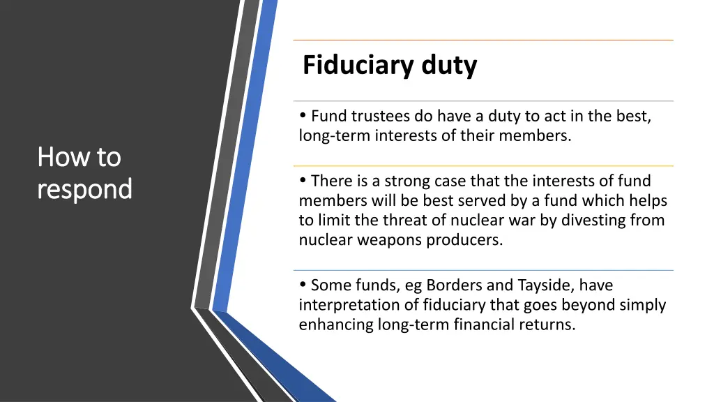 fiduciary duty