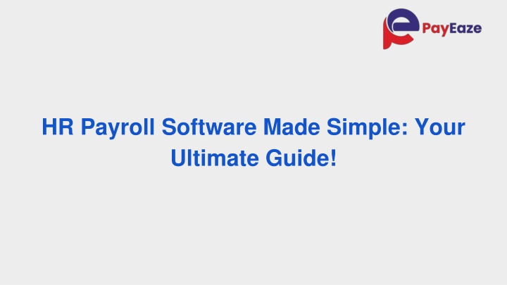 hr payroll software made simple your ultimate