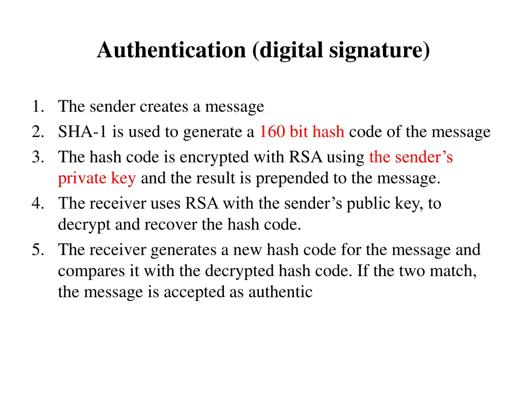 authentication digital signature