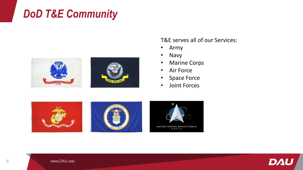 dod t e community