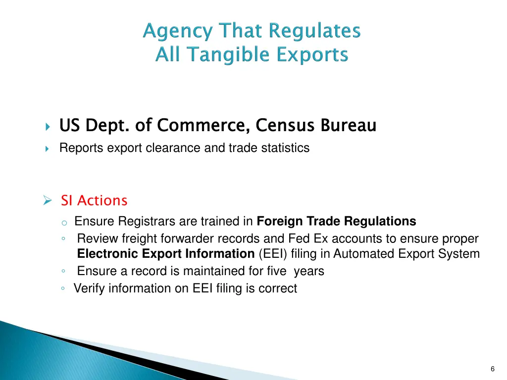 us dept of commerce census bureau reports export