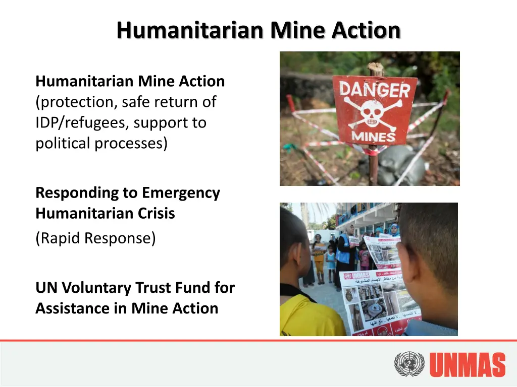 humanitarian mine action