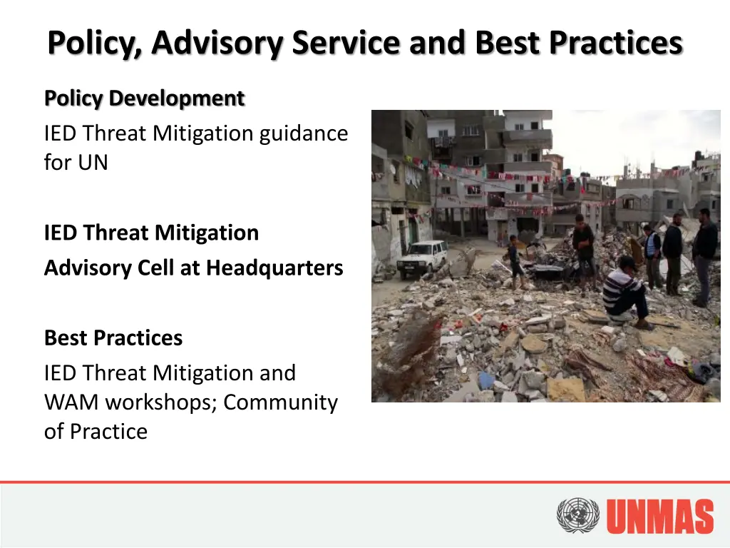 policy advisory service and best practices