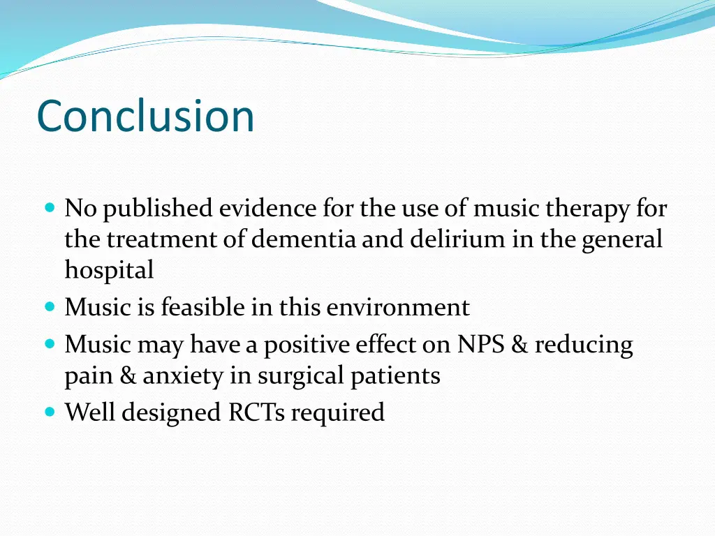 conclusion