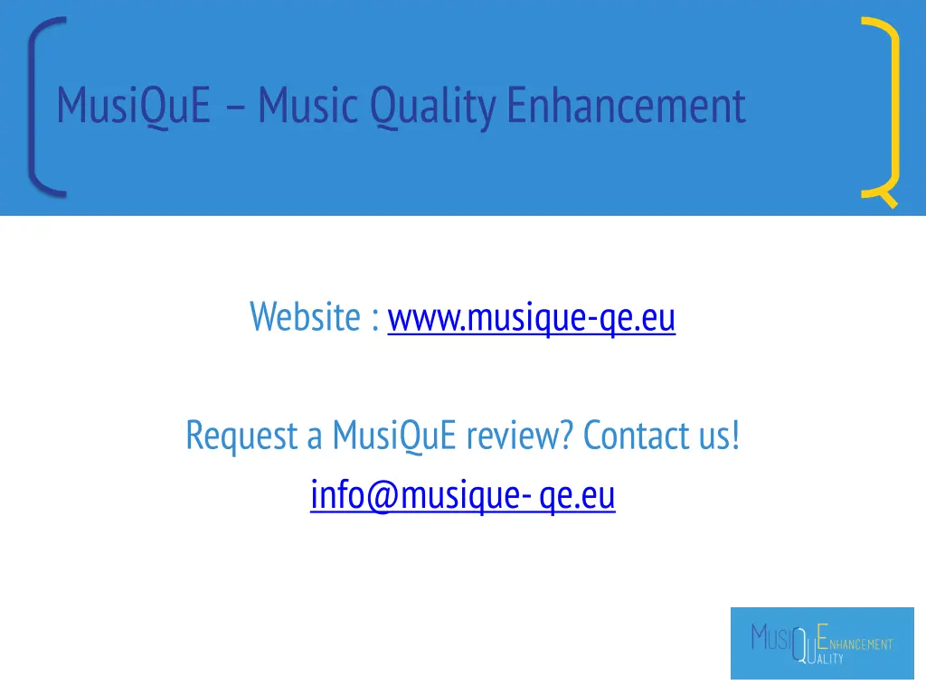 musique music qualityenhancement