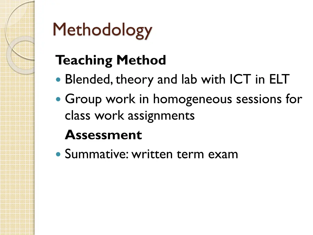 methodology