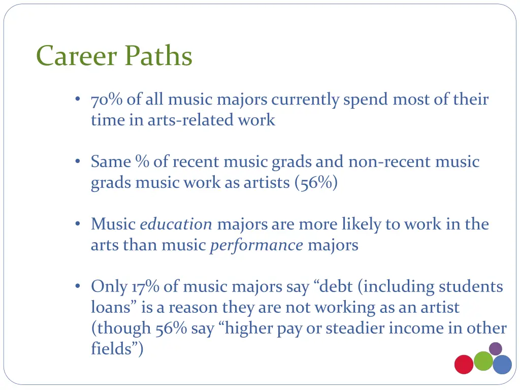 career paths