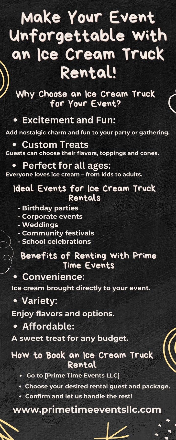 make your event make your event unforgettable