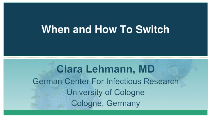 when and how to switch