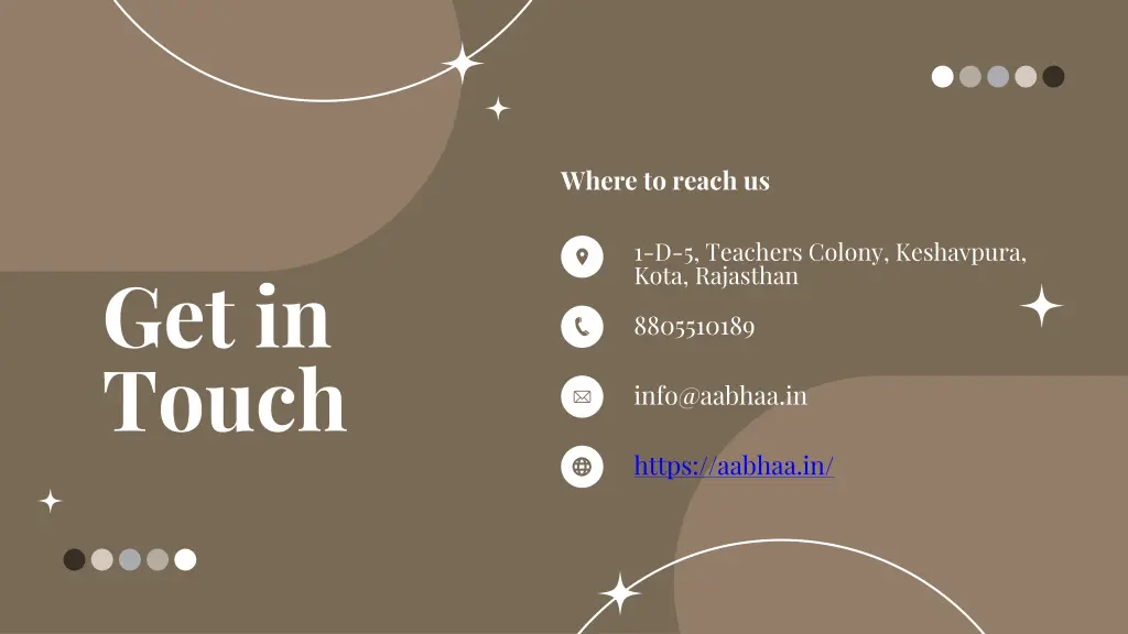 where to reach us